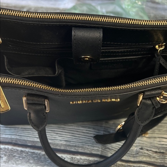 Michael Kors Sheila Large Satchel with Gold Color Accent - Picture 7 of 15